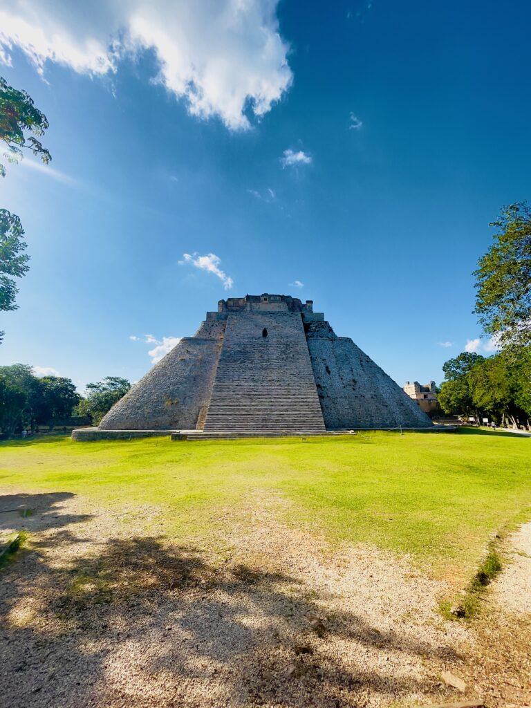 the pyramid of Uxmal